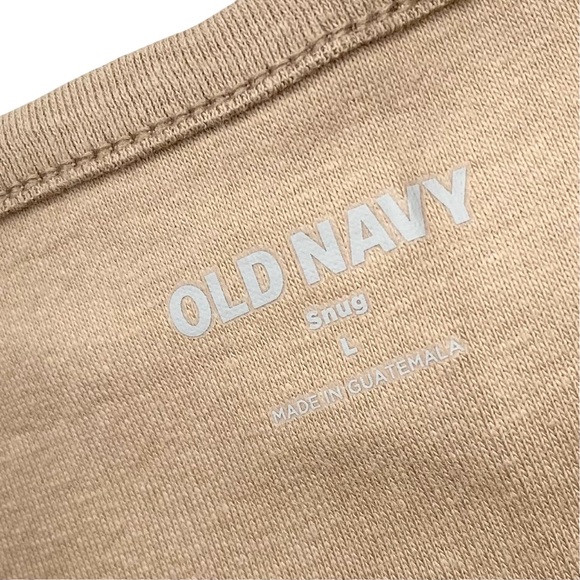 Old Navy Boat Neck T-Shirt New Size Large Snug - Picture 4 of 6